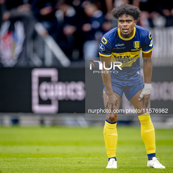 RKC player Godfried Roemeratoe plays during the match Willem II vs. RKC at the Koning Willem II stadium for the Dutch Eredivisie season 2024...