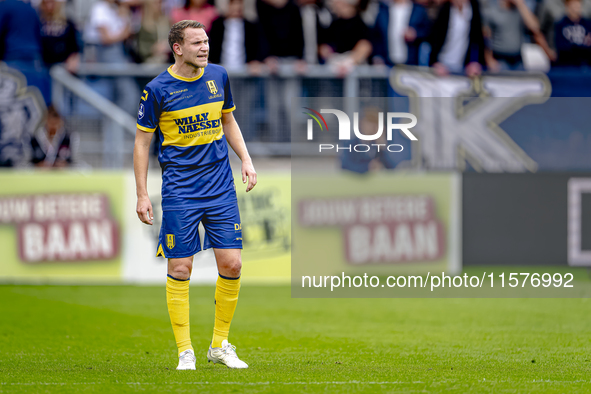 RKC player Julian Lelieveld plays during the match Willem II vs. RKC at the Koning Willem II stadium for the Dutch Eredivisie season 2024-20...