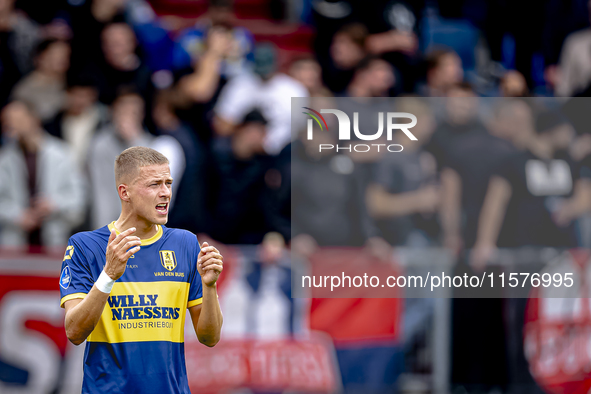 RKC player Dario van de Buijs plays during the match Willem II vs. RKC at the Koning Willem II stadium for the Dutch Eredivisie season 2024-...