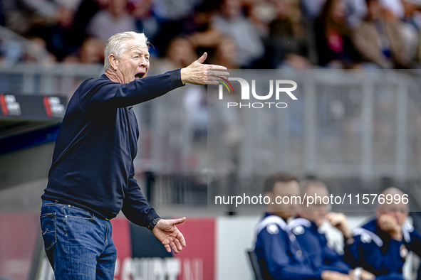 Willem II trainer Peter Maes during the match Willem II vs. RKC at the Koning Willem II stadium for the Dutch Eredivisie season 2024-2025 in...