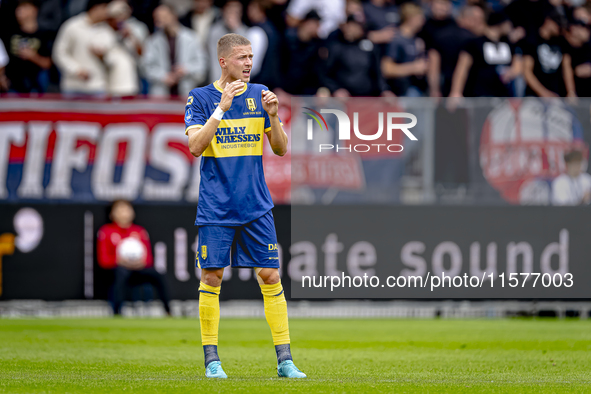 RKC player Dario van de Buijs plays during the match Willem II vs. RKC at the Koning Willem II stadium for the Dutch Eredivisie season 2024-...