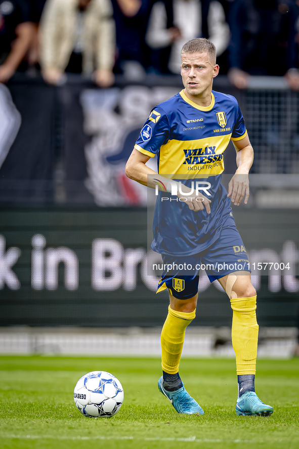 RKC player Dario van de Buijs plays during the match Willem II vs. RKC at the Koning Willem II stadium for the Dutch Eredivisie season 2024-...