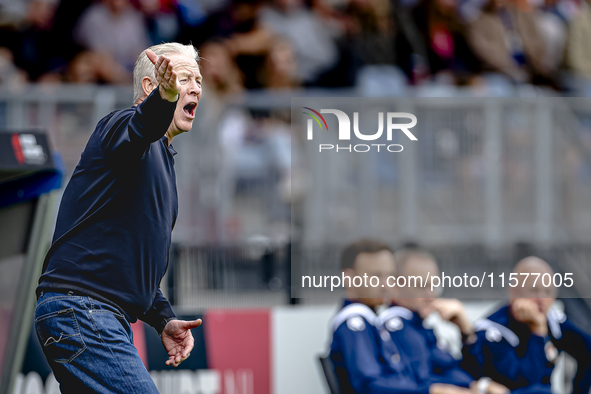 Willem II trainer Peter Maes during the match Willem II vs. RKC at the Koning Willem II stadium for the Dutch Eredivisie season 2024-2025 in...