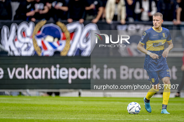 RKC player Dario van de Buijs plays during the match Willem II vs. RKC at the Koning Willem II stadium for the Dutch Eredivisie season 2024-...