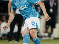 Billy Gilmour (Napoli SSC) during the Serie A TIM match between Cagliari Calcio and Napoli SSC in Italy on September 15, 2024 (