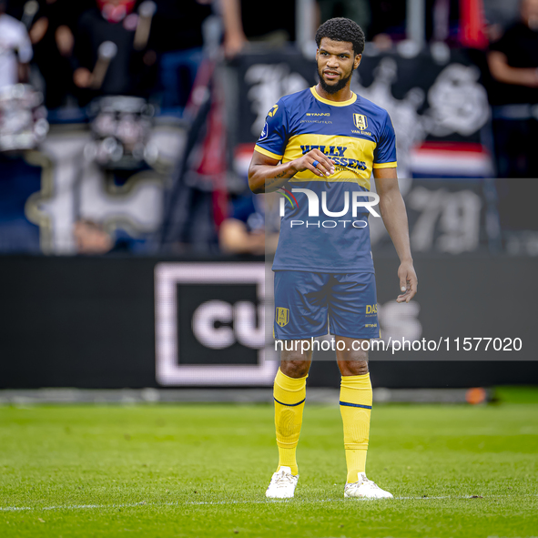 RKC player Roshon van Eijma plays during the match Willem II vs. RKC at the Koning Willem II stadium for the Dutch Eredivisie season 2024-20...