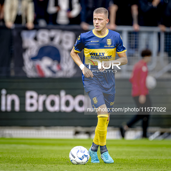 RKC player Dario van de Buijs plays during the match Willem II vs. RKC at the Koning Willem II stadium for the Dutch Eredivisie season 2024-...