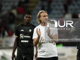 During the Serie A TIM match between Cagliari Calcio and Napoli SSC in Italy, on September 15, 2024 (