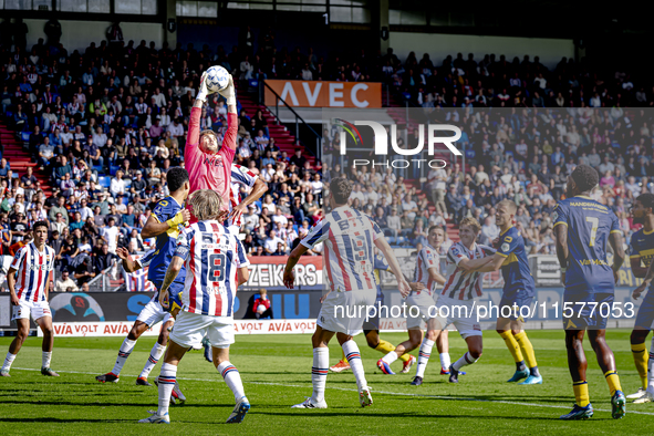 Willem II goalkeeper Thomas Didillon-Hodl during the match Willem II vs. RKC at the Koning Willem II stadium for the Dutch Eredivisie season...