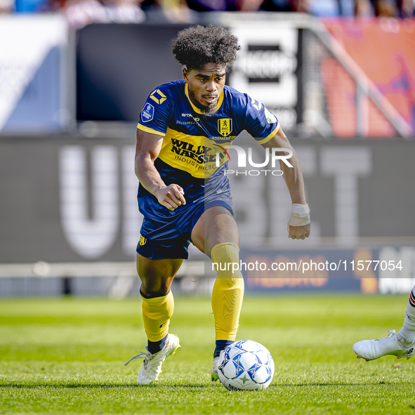 RKC player Godfried Roemeratoe plays during the match Willem II vs. RKC at the Koning Willem II stadium for the Dutch Eredivisie season 2024...