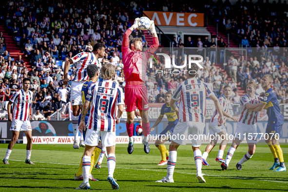 Willem II goalkeeper Thomas Didillon-Hodl during the match Willem II vs. RKC at the Koning Willem II stadium for the Dutch Eredivisie season...