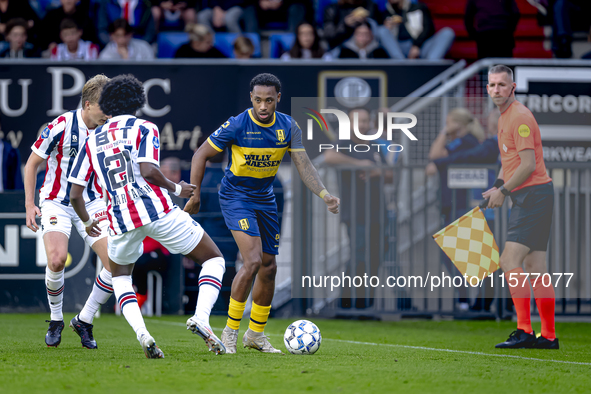 RKC player Juan Familia-Castillo during the match Willem II vs. RKC at the Koning Willem II stadium for the Dutch Eredivisie season 2024-202...