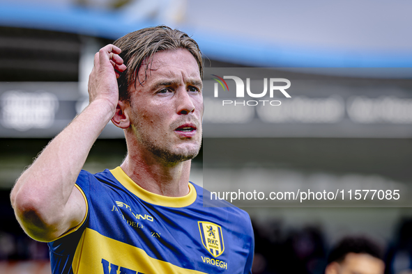 RKC player Patrick Vroegh plays during the match Willem II vs. RKC at the Koning Willem II stadium for the Dutch Eredivisie season 2024-2025...