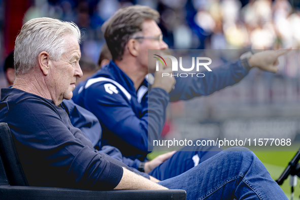 Willem II trainer Peter Maes during the match Willem II vs. RKC at the Koning Willem II stadium for the Dutch Eredivisie season 2024-2025 in...