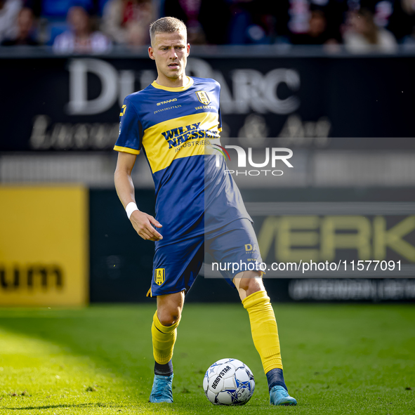 RKC player Dario van de Buijs plays during the match Willem II vs. RKC at the Koning Willem II stadium for the Dutch Eredivisie season 2024-...