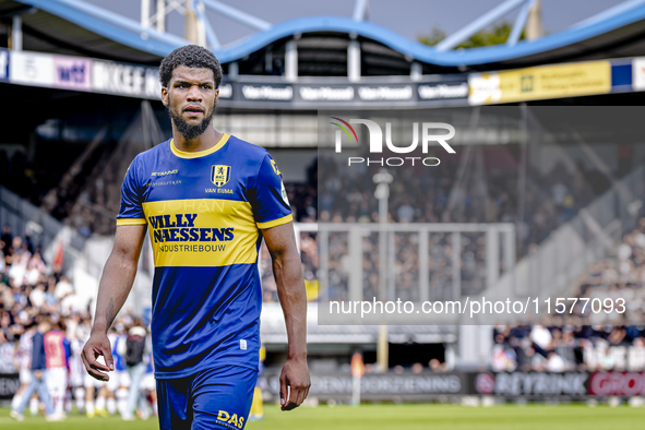 RKC player Roshon van Eijma plays during the match Willem II vs. RKC at the Koning Willem II stadium for the Dutch Eredivisie season 2024-20...