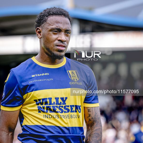 RKC player Juan Familia-Castillo during the match Willem II vs. RKC at the Koning Willem II stadium for the Dutch Eredivisie season 2024-202...