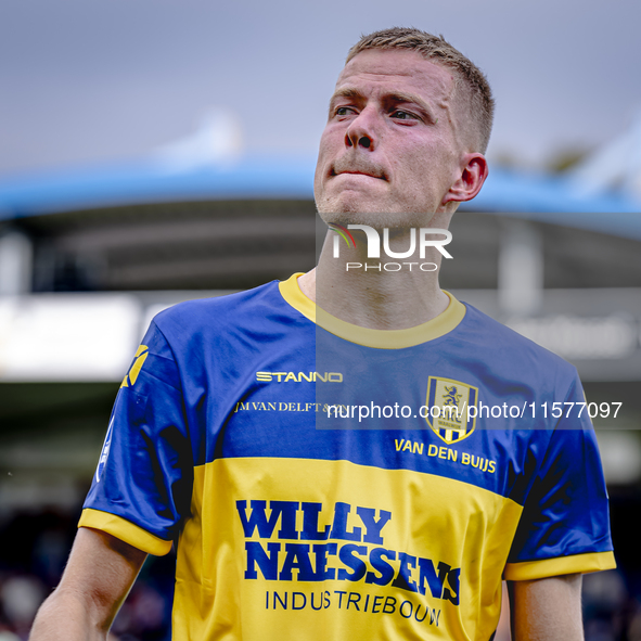 RKC player Dario van de Buijs plays during the match Willem II vs. RKC at the Koning Willem II stadium for the Dutch Eredivisie season 2024-...