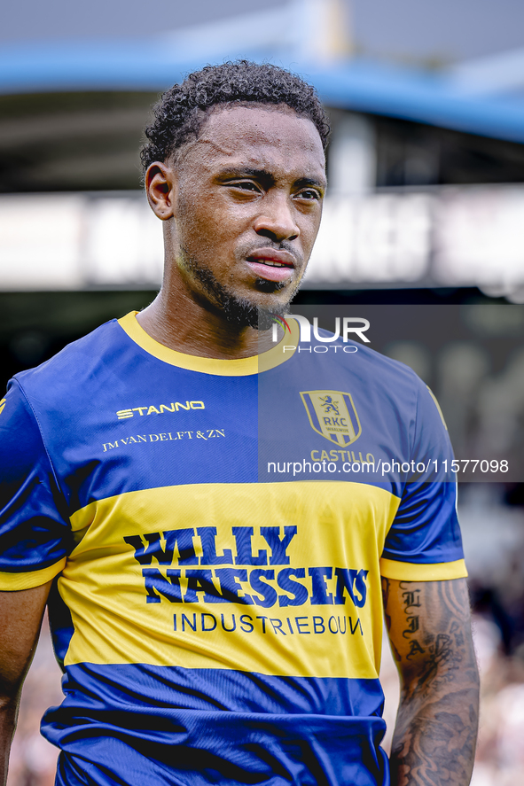 RKC player Juan Familia-Castillo during the match Willem II vs. RKC at the Koning Willem II stadium for the Dutch Eredivisie season 2024-202...