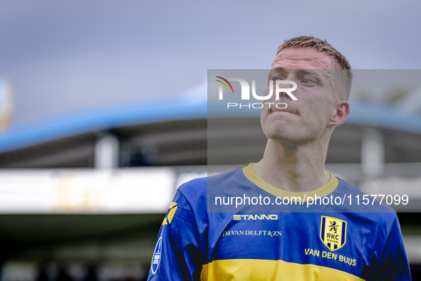 RKC player Dario van de Buijs plays during the match Willem II vs. RKC at the Koning Willem II stadium for the Dutch Eredivisie season 2024-...