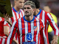 Rodrigo De Paul of Atletico de Madrid is seen before the La Liga EA Sports 2024/25 football match between Atletico Madrid and Valencia CF at...