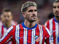 Rodrigo De Paul of Atletico de Madrid is seen before the La Liga EA Sports 2024/25 football match between Atletico Madrid and Valencia CF at...