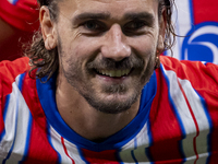 Antoine Griezmann of Atletico de Madrid is seen before the La Liga EA Sports 2024/25 football match between Atletico Madrid and Valencia CF...