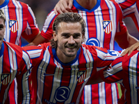 Antoine Griezmann of Atletico de Madrid is seen before the La Liga EA Sports 2024/25 football match between Atletico Madrid and Valencia CF...