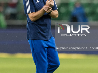 Coach Marek Papszun during Legia Warsaw vs Rakow Czestochowa - PKO  Ekstraklasa match in Warsaw, Poland on September 15, 2024. (