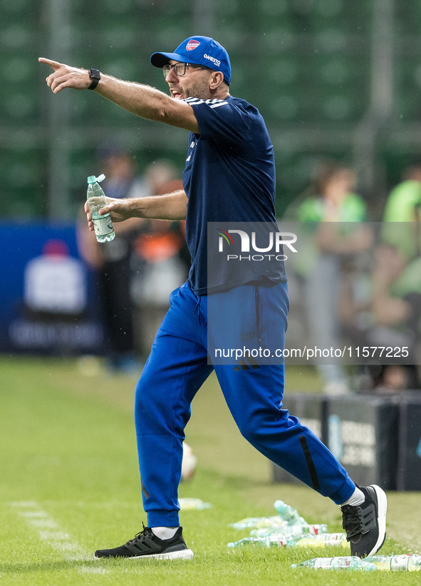 Coach Marek Papszun during Legia Warsaw vs Rakow Czestochowa - PKO  Ekstraklasa match in Warsaw, Poland on September 15, 2024. 