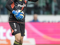 Kacper Tobiasz during Legia Warsaw vs Rakow Czestochowa - PKO  Ekstraklasa match in Warsaw, Poland on September 15, 2024. (