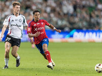 Mark Gual, Michael Ameyaw during Legia Warsaw vs Rakow Czestochowa - PKO  Ekstraklasa match in Warsaw, Poland on September 15, 2024. (