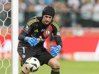 Kacper Tobiasz during Legia Warsaw vs Rakow Czestochowa - PKO  Ekstraklasa match in Warsaw, Poland on September 15, 2024. (