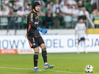 Kacper Tobiasz during Legia Warsaw vs Rakow Czestochowa - PKO  Ekstraklasa match in Warsaw, Poland on September 15, 2024. (