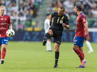 Referee Jaroslaw Przybyl during Legia Warsaw vs Rakow Czestochowa - PKO  Ekstraklasa match in Warsaw, Poland on September 15, 2024. (