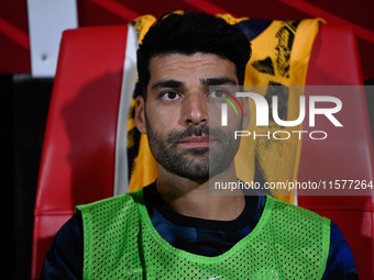 Mehdi Taremi of FC Inter during the Italian Serie A football match between AC Monza and Inter FC Internazionale in Monza, Italy, on Septembe...