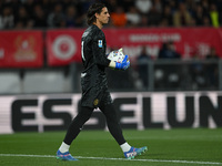 Yann Sommer of FC Inter during the Italian Serie A football match between AC Monza and Inter FC Internazionale in Monza, Italy, on September...