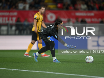 Yann Sommer of FC Inter during the Italian Serie A football match between AC Monza and Inter FC Internazionale in Monza, Italy, on September...