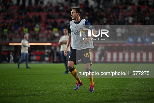 Matteo Darmian of FC Inter during the Italian Serie A football match between AC Monza and Inter FC Internazionale in Monza, Italy, on Septem...