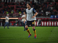 Matteo Darmian of FC Inter during the Italian Serie A football match between AC Monza and Inter FC Internazionale in Monza, Italy, on Septem...