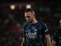 Stefan de Vrij of FC Inter during the Italian Serie A football match between AC Monza and Inter FC Internazionale in Monza, Italy, on Septem...