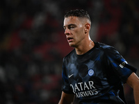 Matteo Darmian of FC Inter during the Italian Serie A football match between AC Monza and Inter FC Internazionale in Monza, Italy, on Septem...