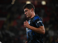 Benjamin Pavard of FC Inter during the Italian Serie A football match between AC Monza and Inter FC Internazionale in Monza, Italy, on Septe...