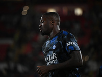 Marcus Thuram of FC Inter during the Italian Serie A football match between AC Monza and Inter FC Internazionale in Monza, Italy, on Septemb...