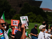 On September 15, 2024, in Washington, DC, a group of 200 protesters marks the second anniversary of Mahsa Jina Amini's death by the Law Enfo...