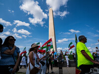 On September 15, 2024, in Washington, DC, a group of 200 protesters marks the second anniversary of Mahsa Jina Amini's death by the Law Enfo...