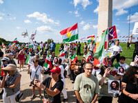 On September 15, 2024, in Washington, DC, a group of 200 protesters marks the second anniversary of Mahsa Jina Amini's death by the Law Enfo...