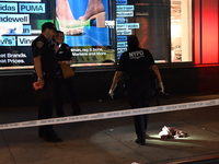 A 12-year-old child is wounded in a shooting in Manhattan, New York, United States, on September 15, 2024. At approximately 9:07 p.m. on Sun...