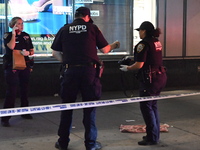 A 12-year-old child is wounded in a shooting in Manhattan, New York, United States, on September 15, 2024. At approximately 9:07 p.m. on Sun...