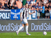 Teun Koopmeiners of Juventus FC in action during the Serie A Enilive match between Empoli FC and Juventus FC at Stadio Carlo Castellani on S...